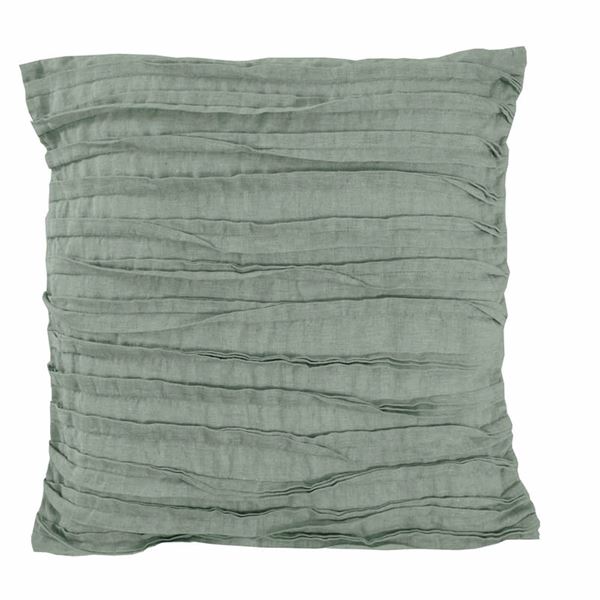 Lazy Linen Cushion - Green